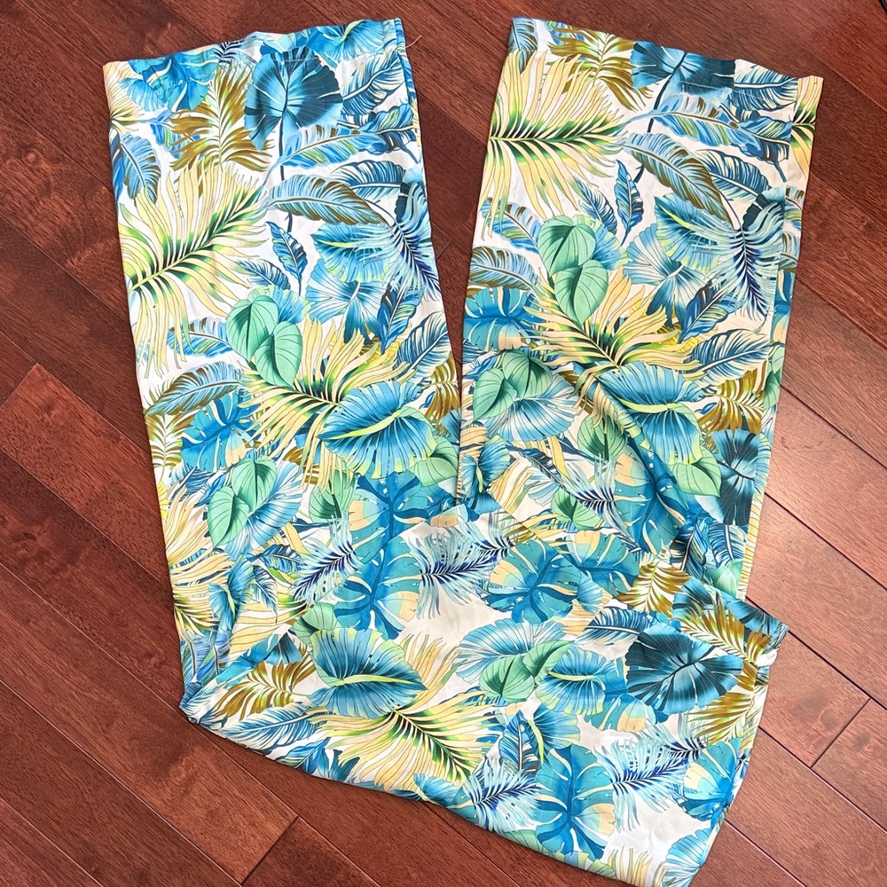 ❤️ NWOT Maryley Italy Tropical 2 Pocket Palooza Wide Leg Pants S